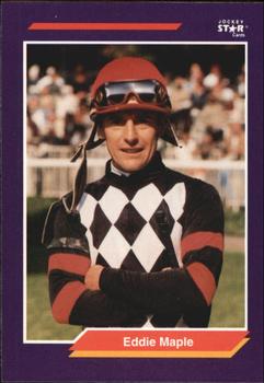 1992 Jockey Star #155 Eddie Maple Front